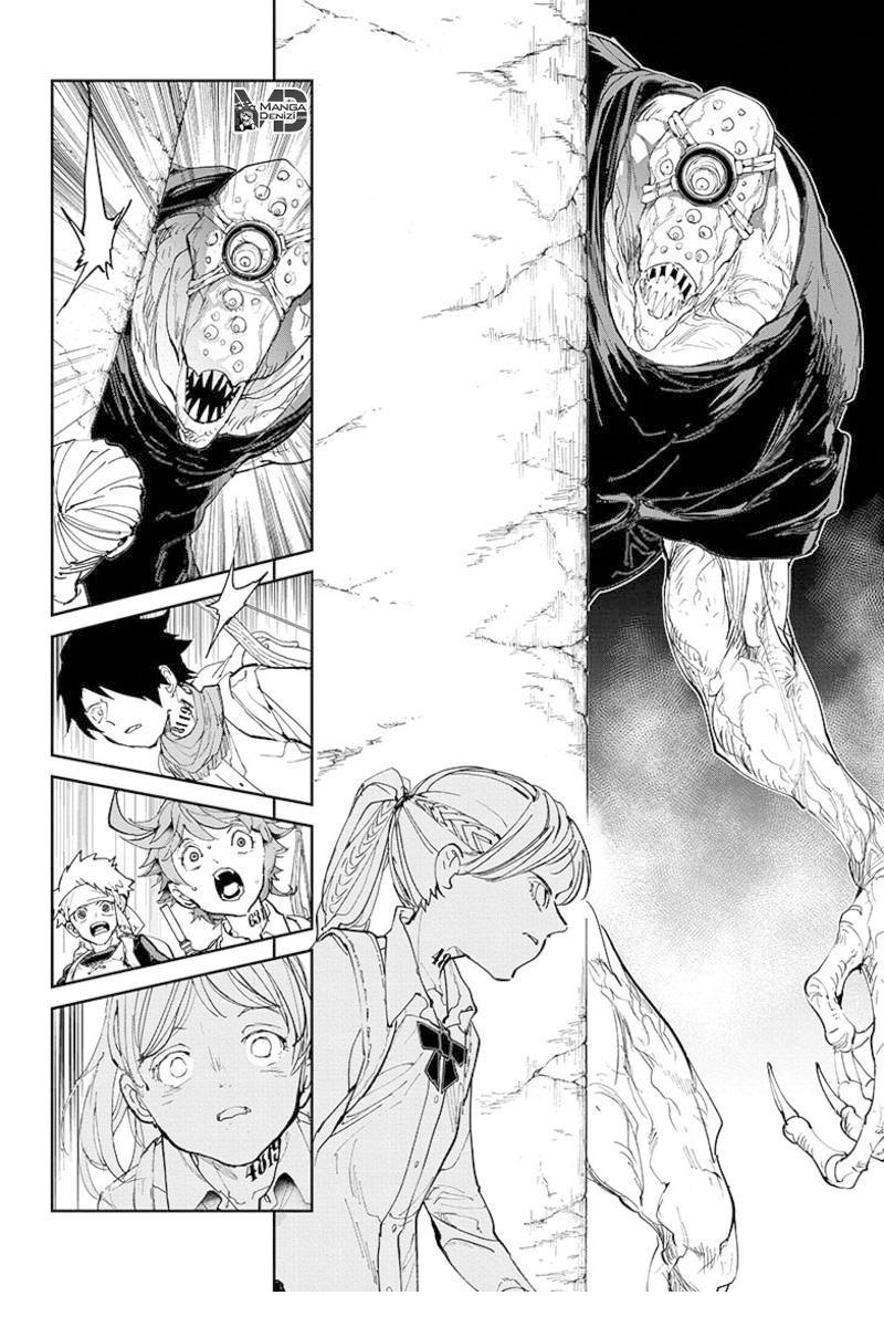 The Promised Neverland mangasının 116 bölümünün 17. sayfasını okuyorsunuz.