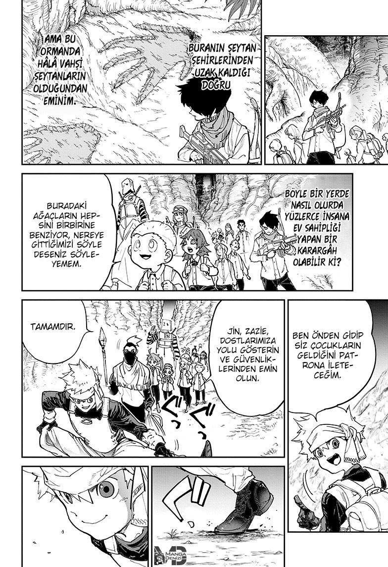 The Promised Neverland mangasının 118 bölümünün 8. sayfasını okuyorsunuz.