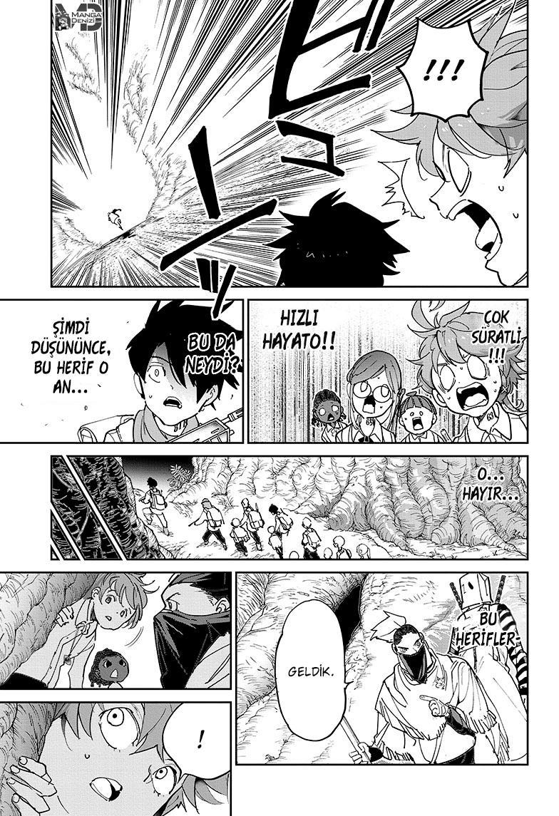 The Promised Neverland mangasının 118 bölümünün 9. sayfasını okuyorsunuz.