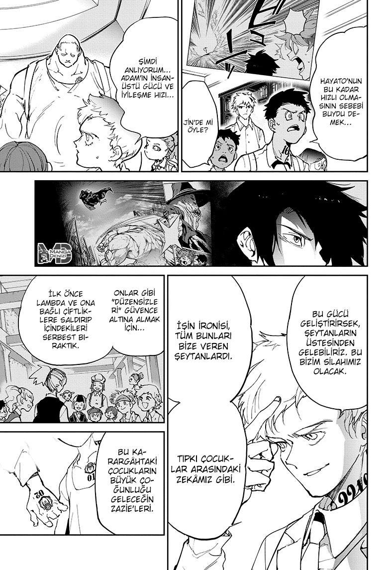 The Promised Neverland mangasının 120 bölümünün 15. sayfasını okuyorsunuz.