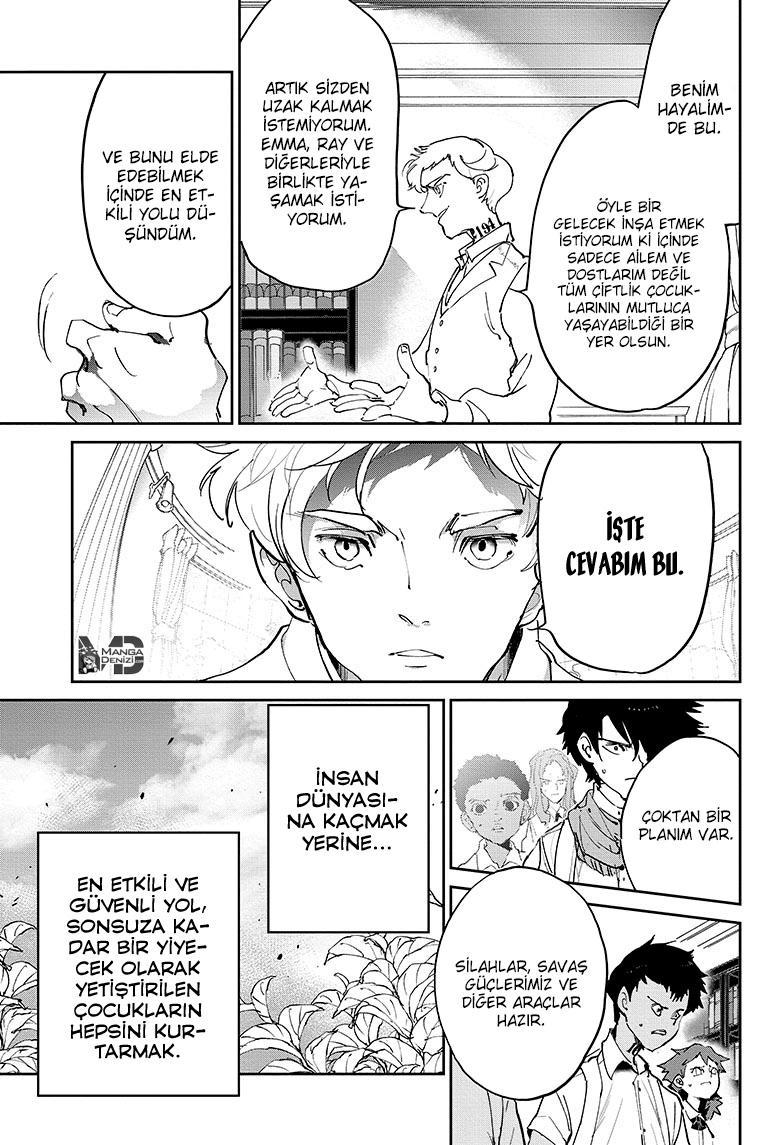 The Promised Neverland mangasının 120 bölümünün 17. sayfasını okuyorsunuz.
