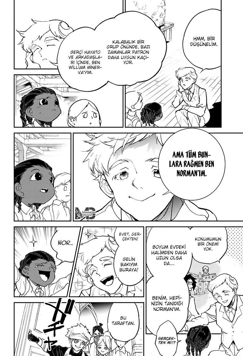The Promised Neverland mangasının 121 bölümünün 13. sayfasını okuyorsunuz.