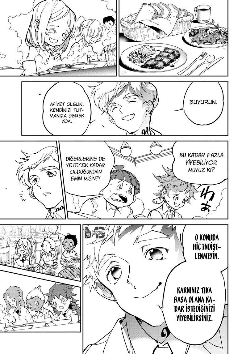 The Promised Neverland mangasının 121 bölümünün 16. sayfasını okuyorsunuz.