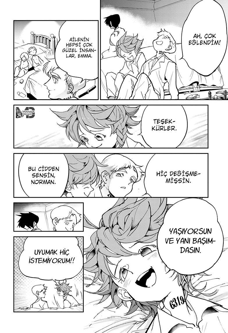 The Promised Neverland mangasının 121 bölümünün 19. sayfasını okuyorsunuz.