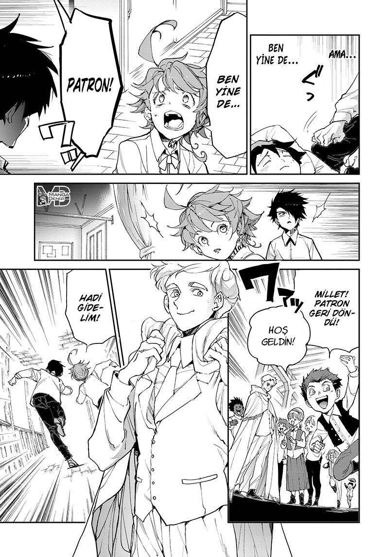 The Promised Neverland mangasının 126 bölümünün 8. sayfasını okuyorsunuz.