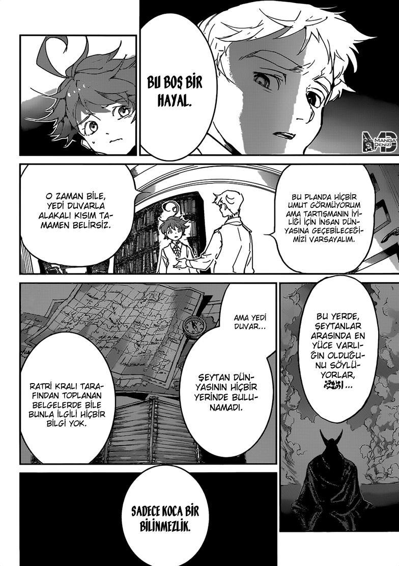 The Promised Neverland mangasının 128 bölümünün 9. sayfasını okuyorsunuz.