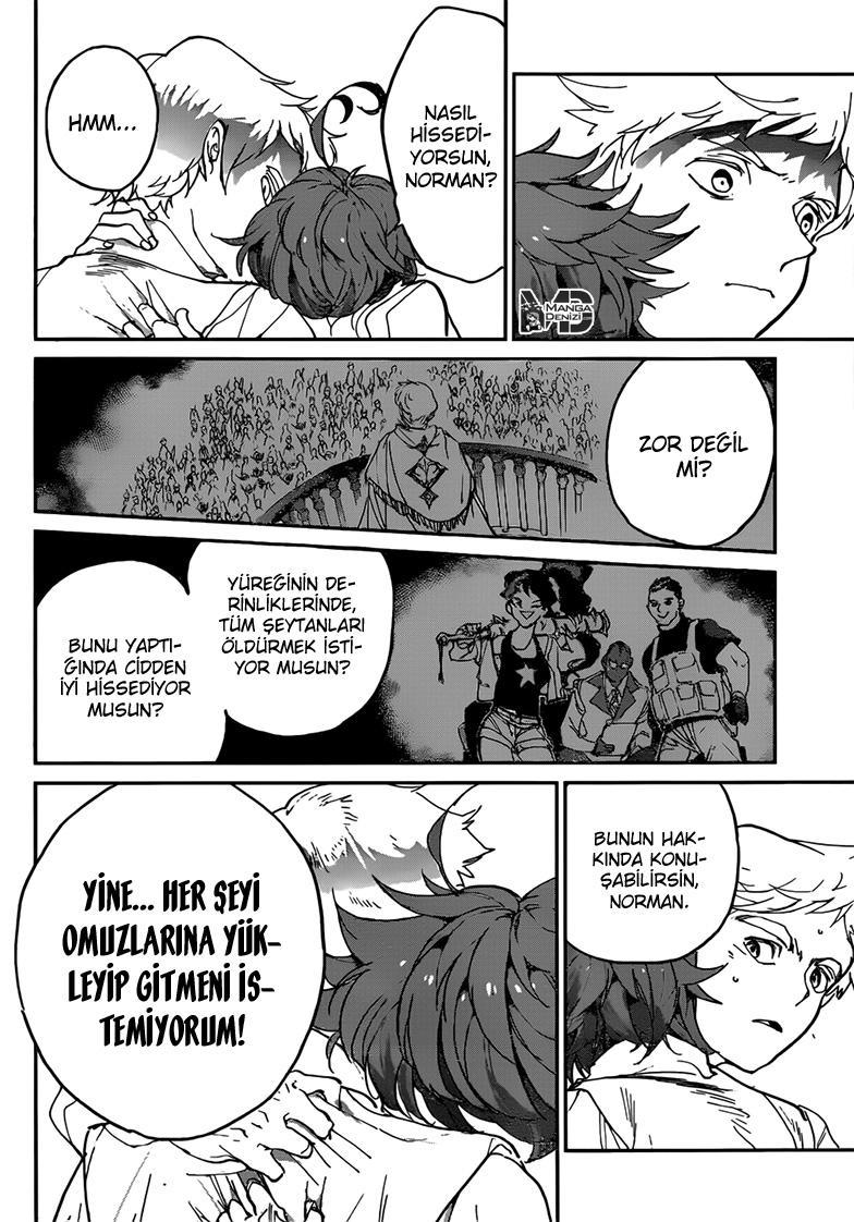 The Promised Neverland mangasının 128 bölümünün 15. sayfasını okuyorsunuz.