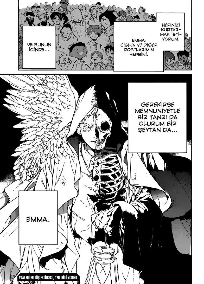 The Promised Neverland mangasının 129 bölümünün 18. sayfasını okuyorsunuz.