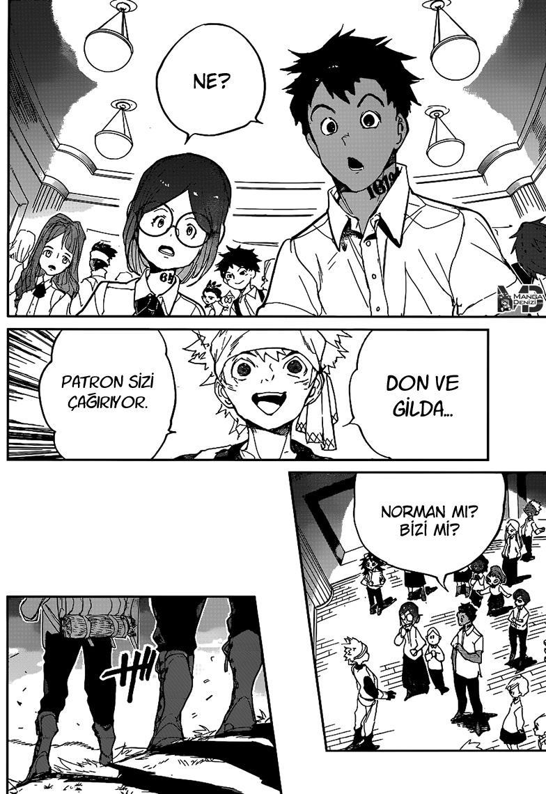 The Promised Neverland mangasının 132 bölümünün 16. sayfasını okuyorsunuz.