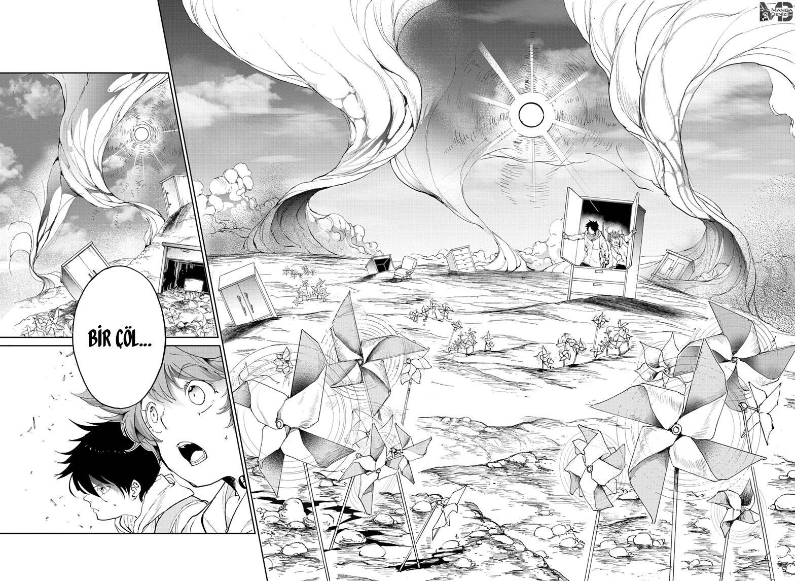The Promised Neverland mangasının 136 bölümünün 15. sayfasını okuyorsunuz.