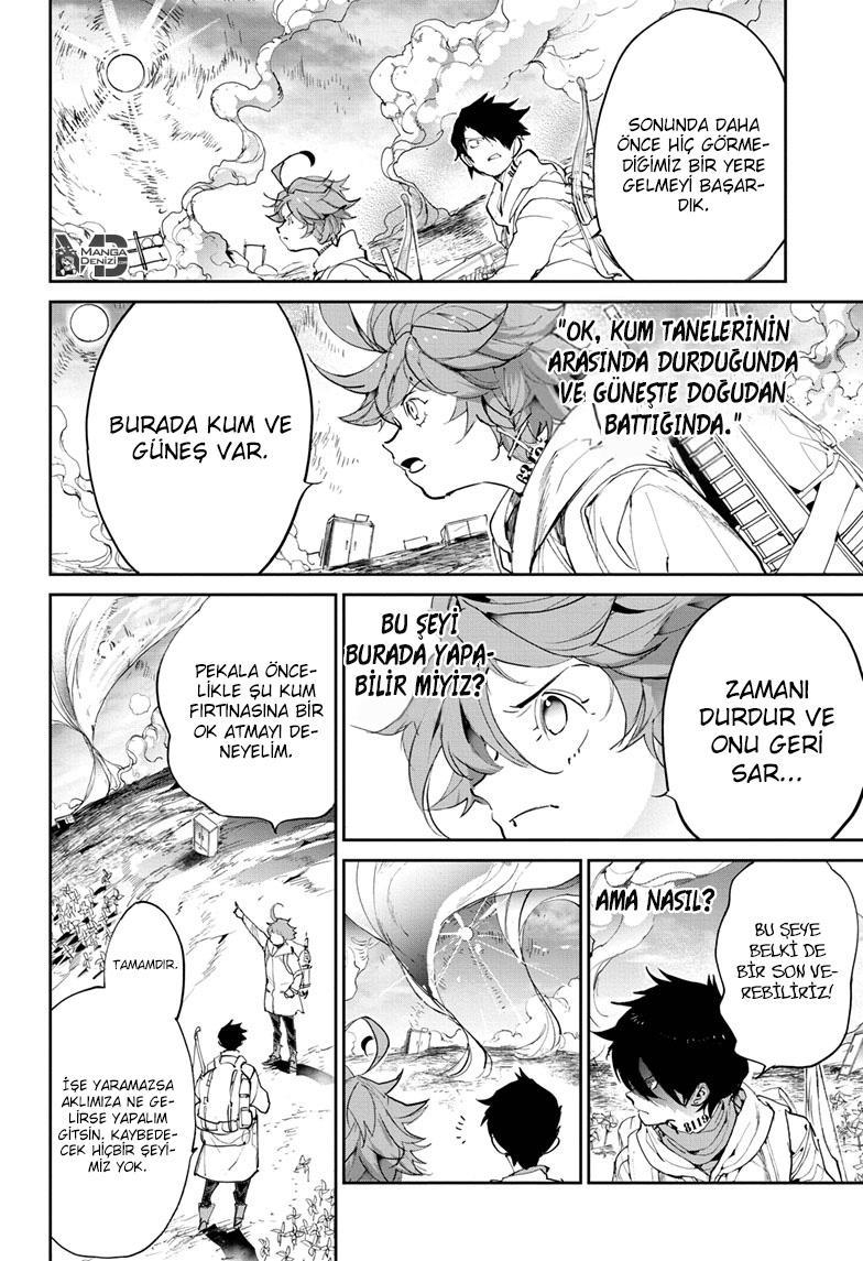The Promised Neverland mangasının 136 bölümünün 16. sayfasını okuyorsunuz.