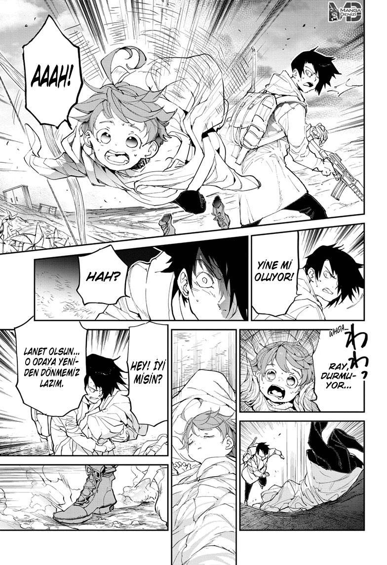 The Promised Neverland mangasının 136 bölümünün 17. sayfasını okuyorsunuz.