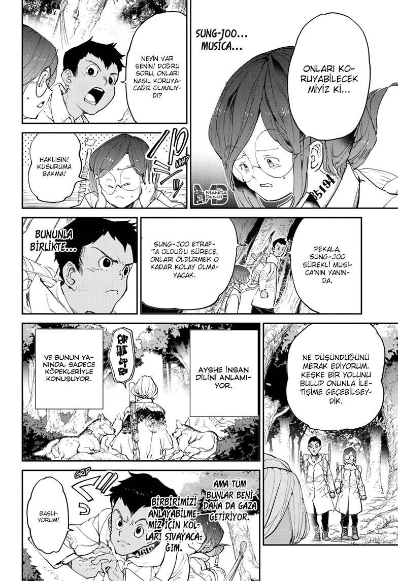 The Promised Neverland mangasının 138 bölümünün 14. sayfasını okuyorsunuz.