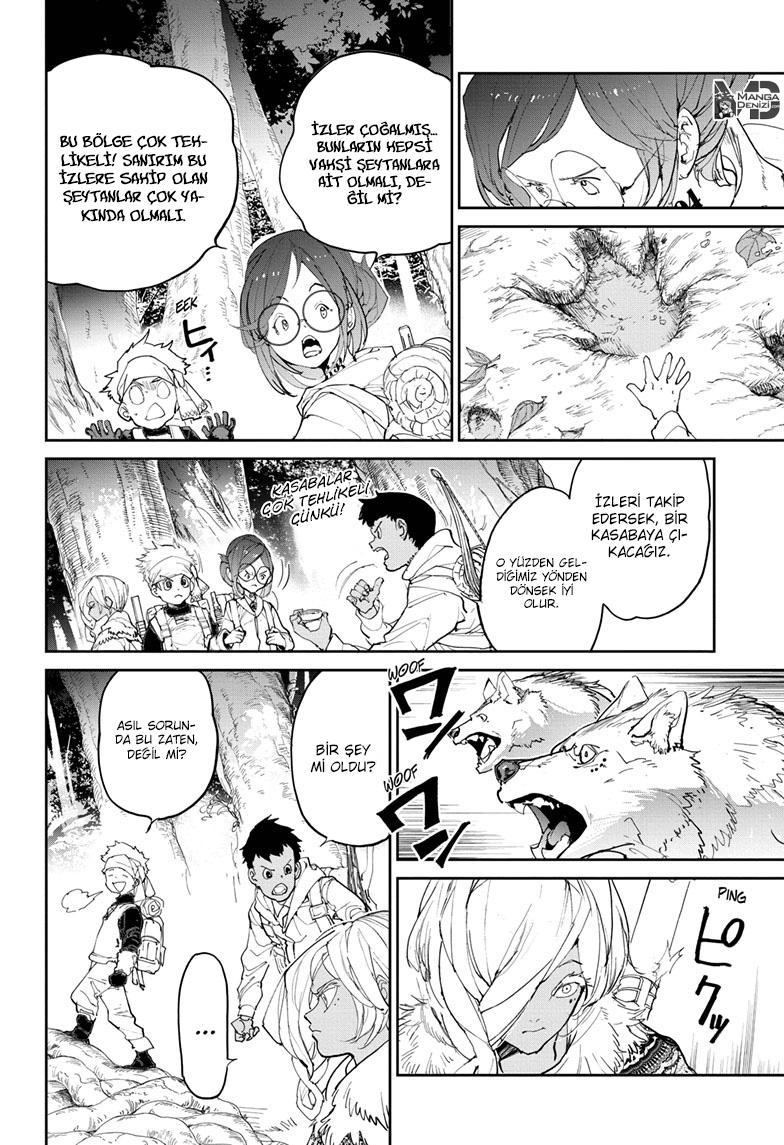 The Promised Neverland mangasının 138 bölümünün 16. sayfasını okuyorsunuz.