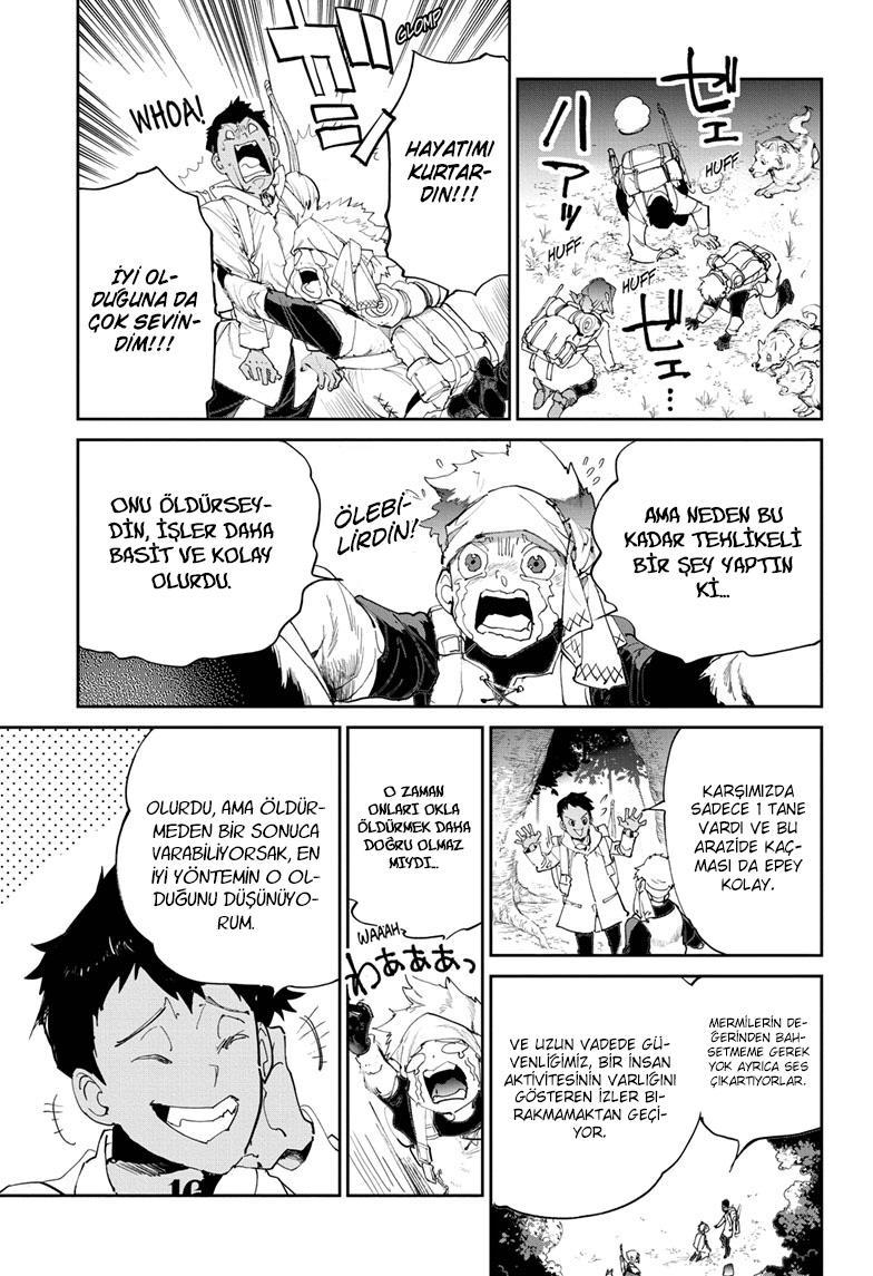 The Promised Neverland mangasının 138 bölümünün 19. sayfasını okuyorsunuz.