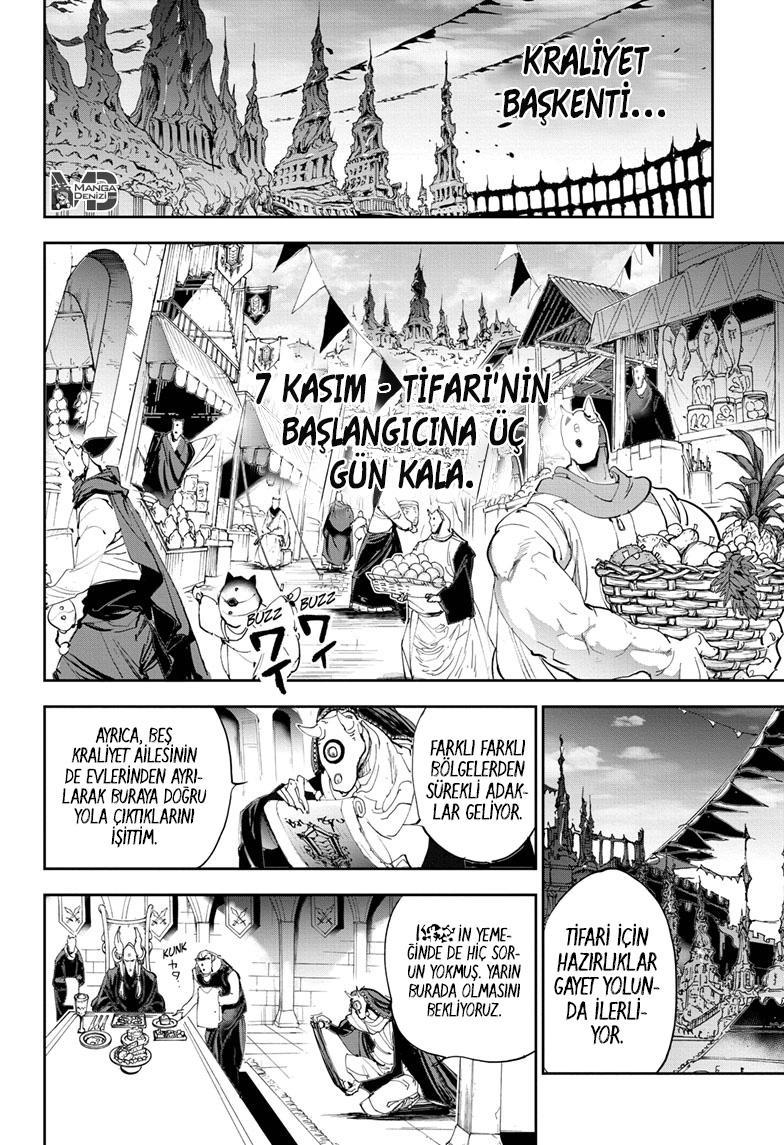 The Promised Neverland mangasının 140 bölümünün 5. sayfasını okuyorsunuz.