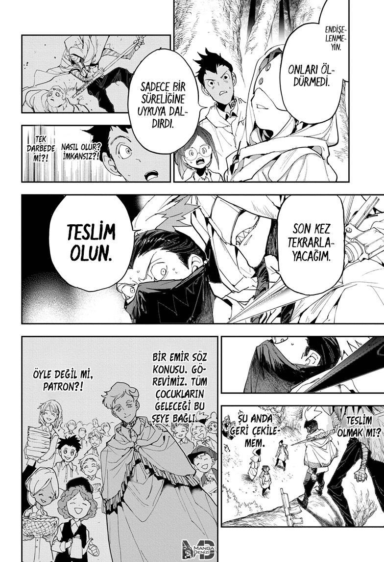 The Promised Neverland mangasının 144 bölümünün 5. sayfasını okuyorsunuz.