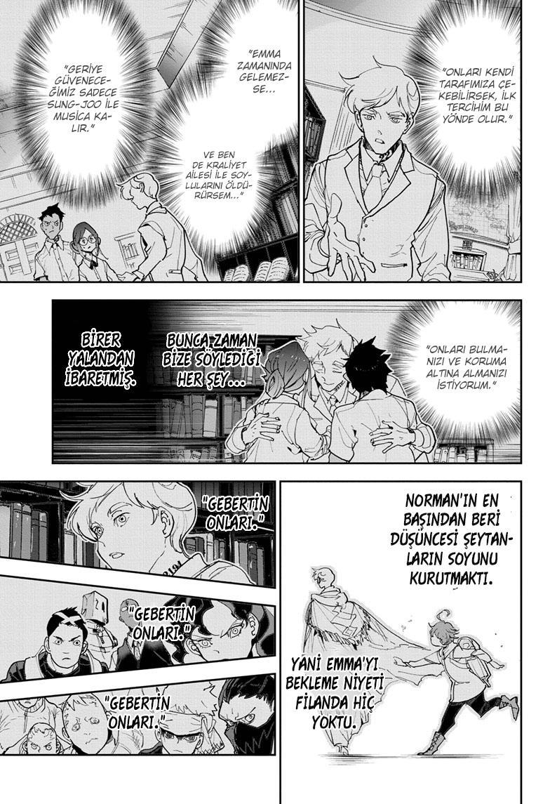 The Promised Neverland mangasının 144 bölümünün 14. sayfasını okuyorsunuz.