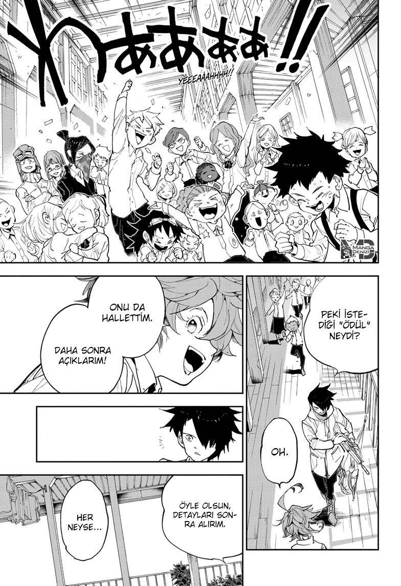 The Promised Neverland mangasının 144 bölümünün 18. sayfasını okuyorsunuz.