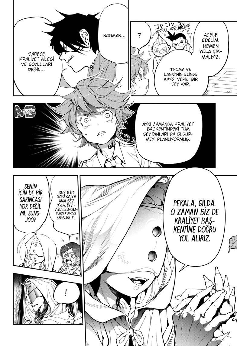 The Promised Neverland mangasının 144 bölümünün 19. sayfasını okuyorsunuz.