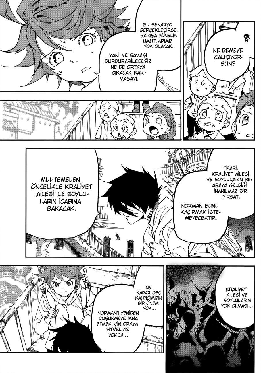 The Promised Neverland mangasının 145 bölümünün 4. sayfasını okuyorsunuz.