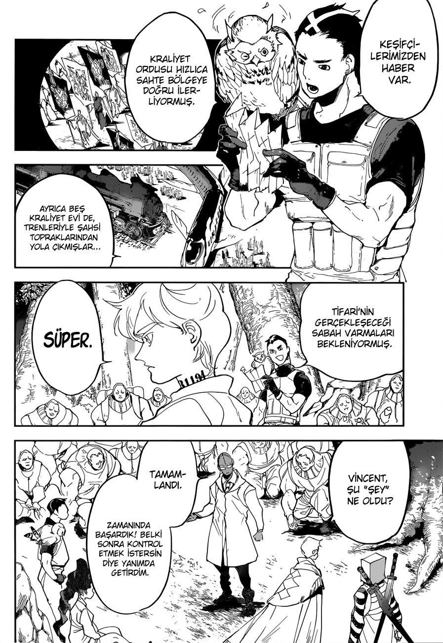 The Promised Neverland mangasının 145 bölümünün 11. sayfasını okuyorsunuz.