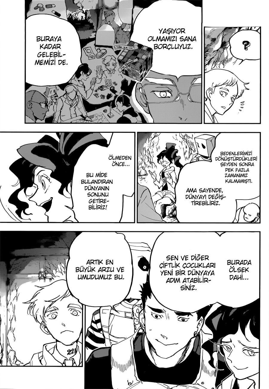 The Promised Neverland mangasının 145 bölümünün 14. sayfasını okuyorsunuz.