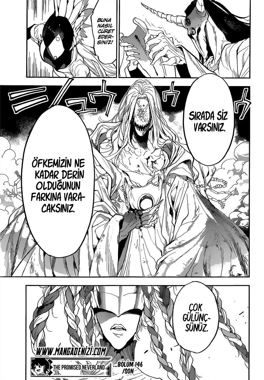 The Promised Neverland mangasının 146 bölümünün 19. sayfasını okuyorsunuz.