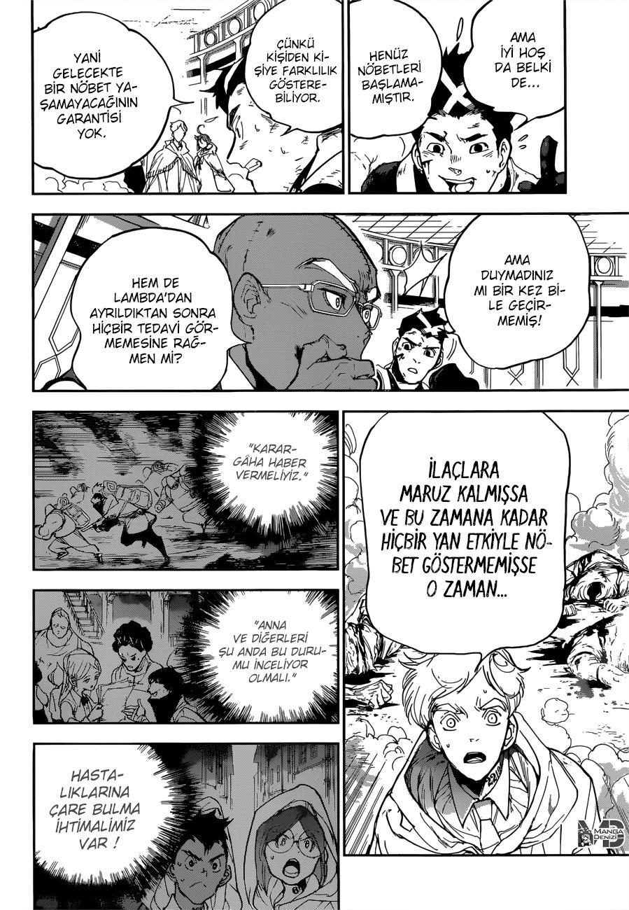 The Promised Neverland mangasının 154 bölümünün 13. sayfasını okuyorsunuz.