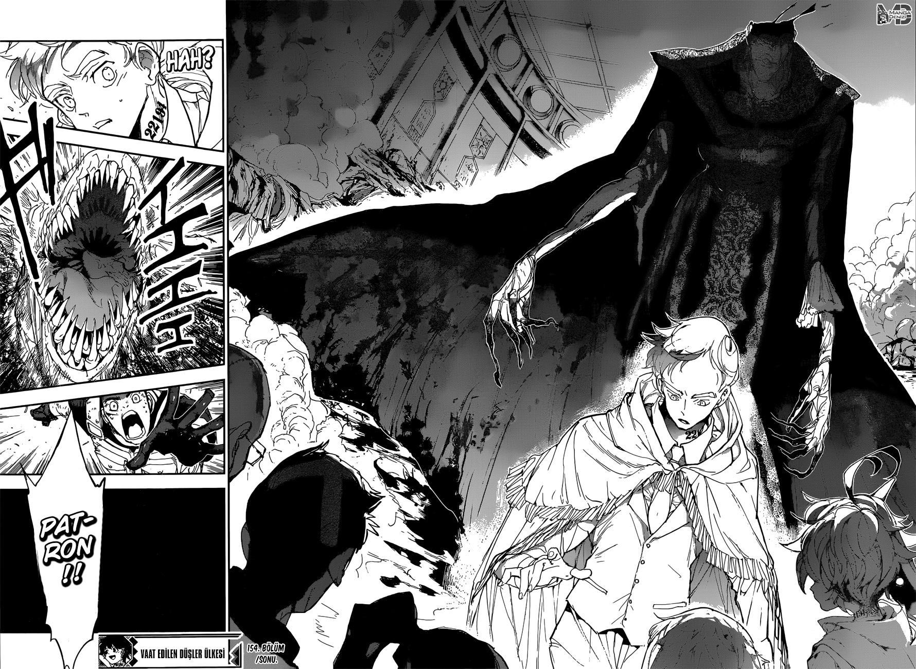 The Promised Neverland mangasının 154 bölümünün 19. sayfasını okuyorsunuz.