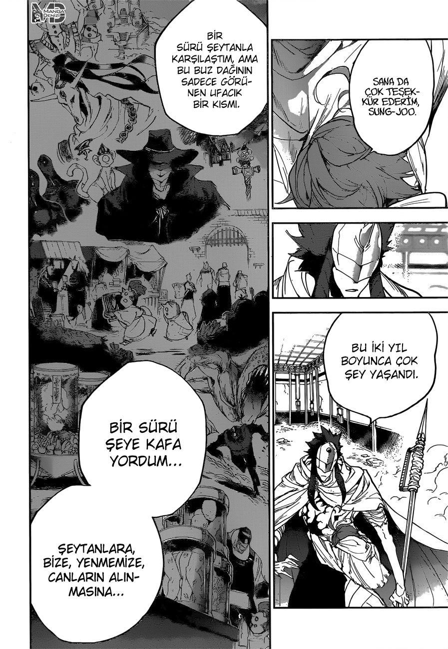 The Promised Neverland mangasının 159 bölümünün 16. sayfasını okuyorsunuz.