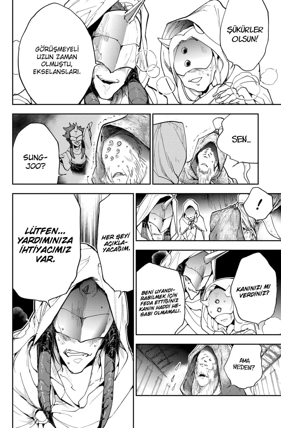 The Promised Neverland mangasının 163 bölümünün 4. sayfasını okuyorsunuz.