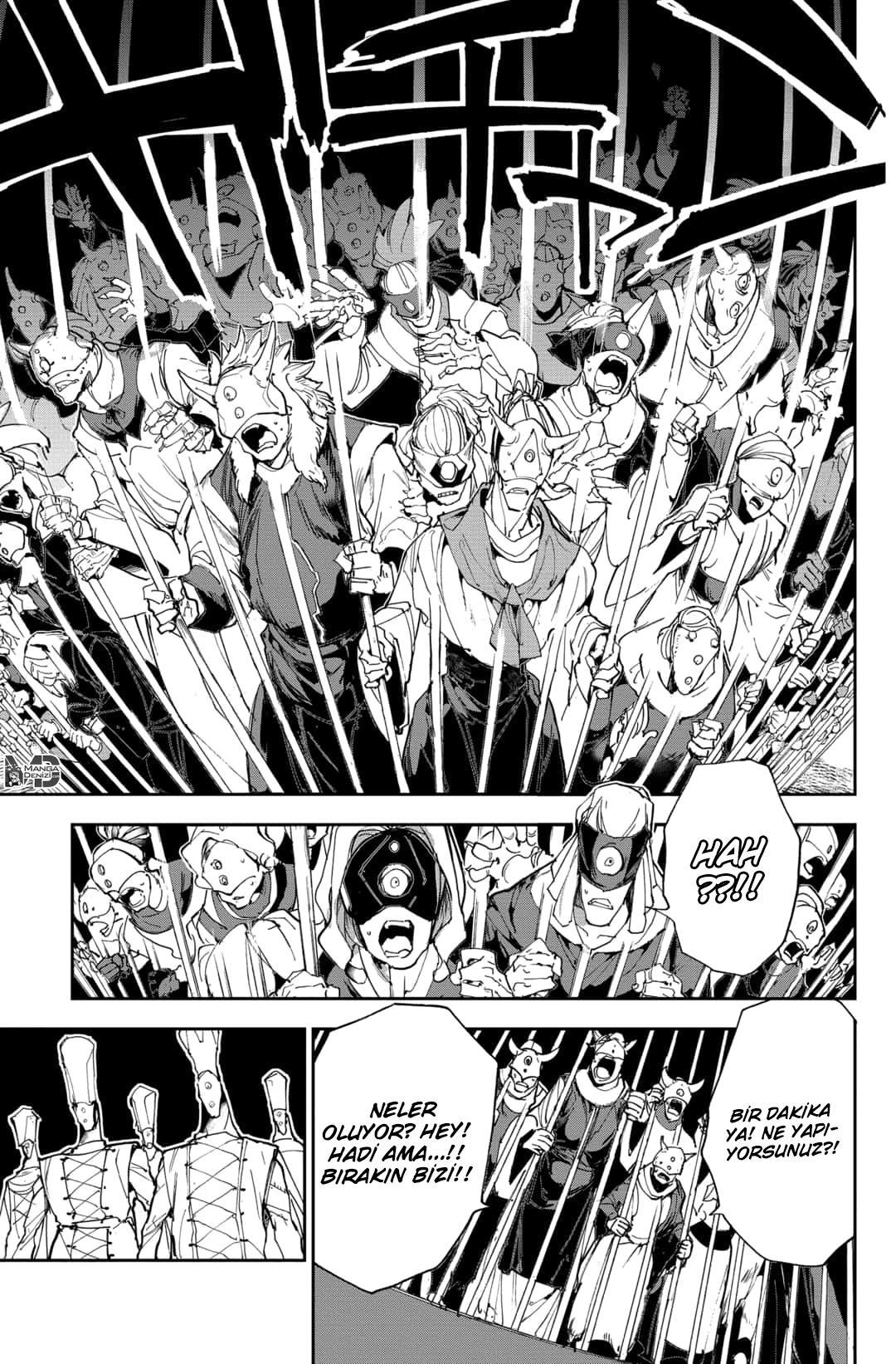 The Promised Neverland mangasının 163 bölümünün 13. sayfasını okuyorsunuz.