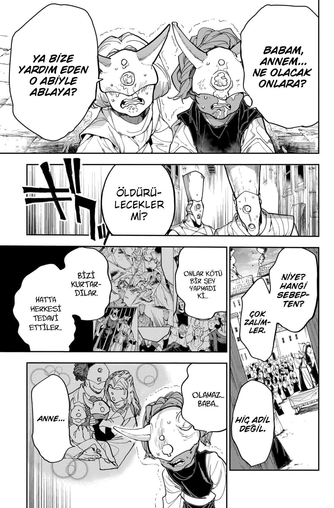 The Promised Neverland mangasının 164 bölümünün 8. sayfasını okuyorsunuz.