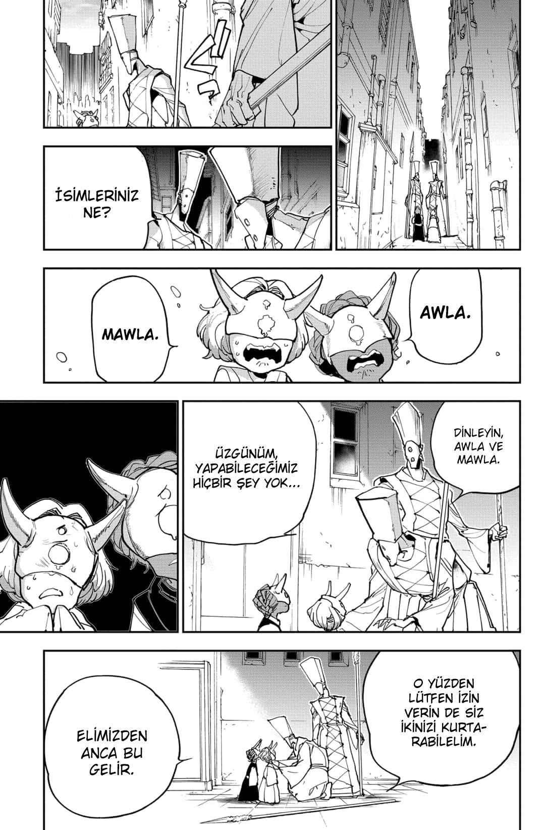 The Promised Neverland mangasının 164 bölümünün 10. sayfasını okuyorsunuz.