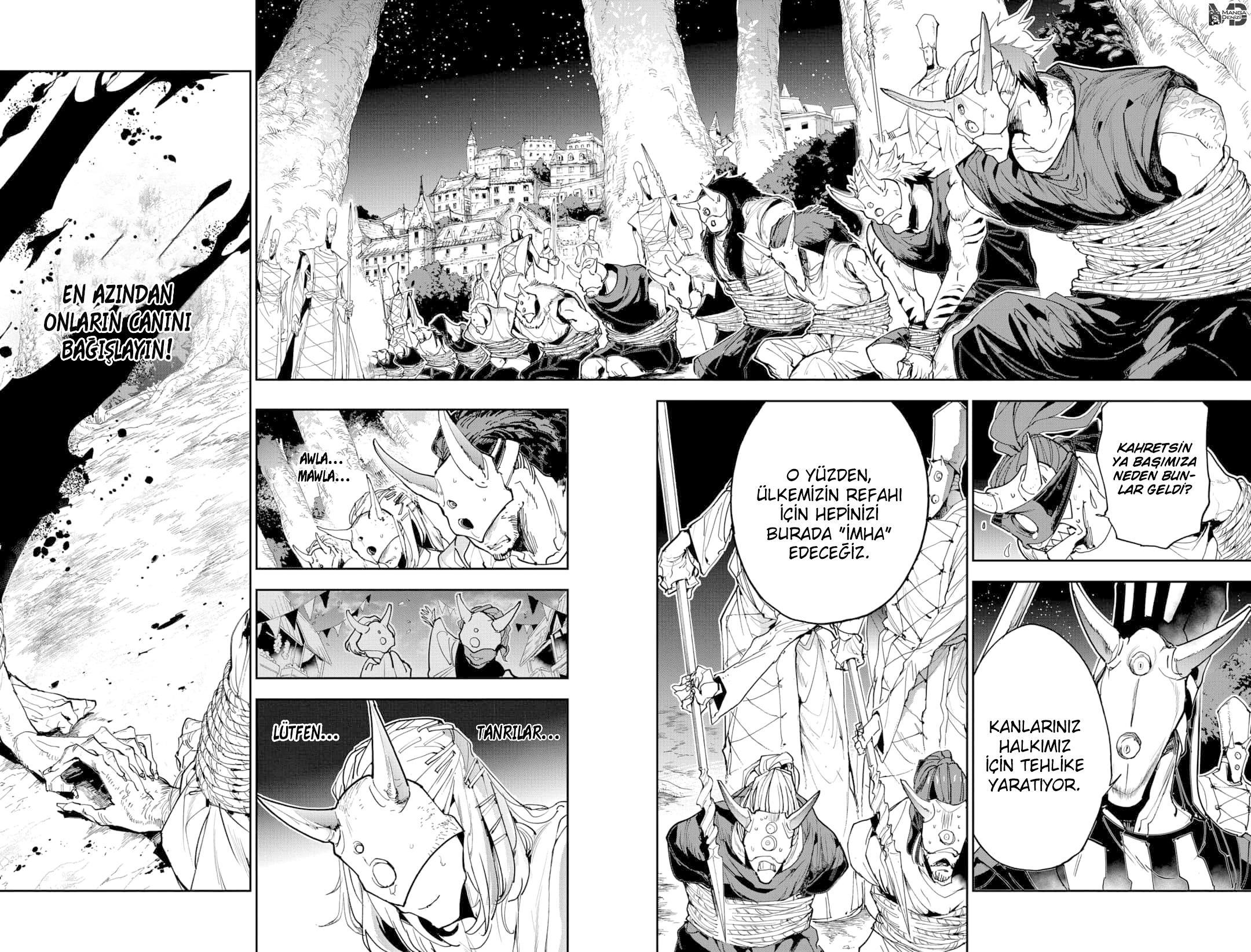 The Promised Neverland mangasının 164 bölümünün 11. sayfasını okuyorsunuz.