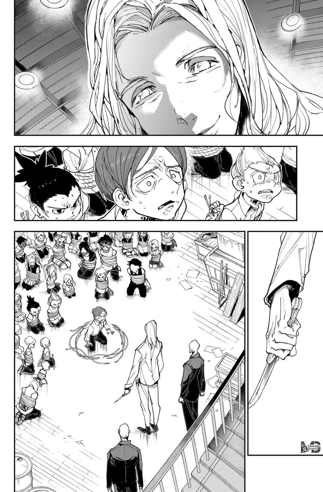 The Promised Neverland mangasının 164 bölümünün 14. sayfasını okuyorsunuz.