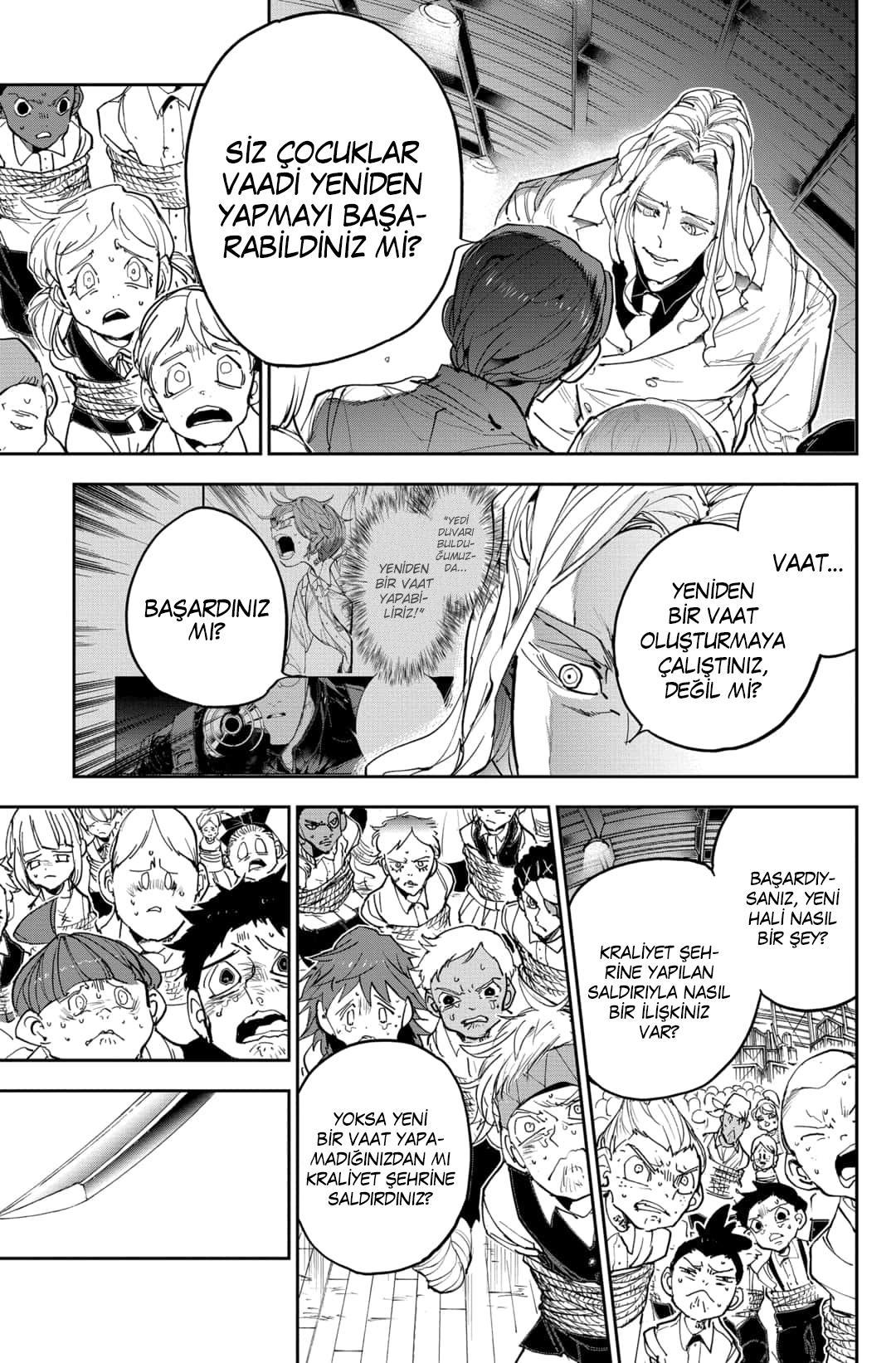 The Promised Neverland mangasının 164 bölümünün 19. sayfasını okuyorsunuz.