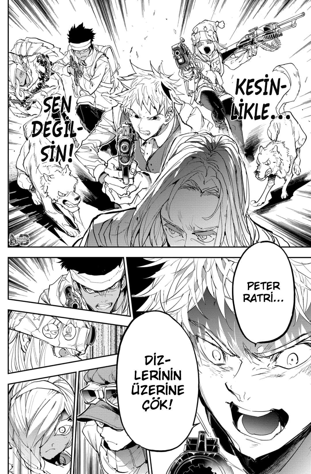 The Promised Neverland mangasının 169 bölümünün 6. sayfasını okuyorsunuz.