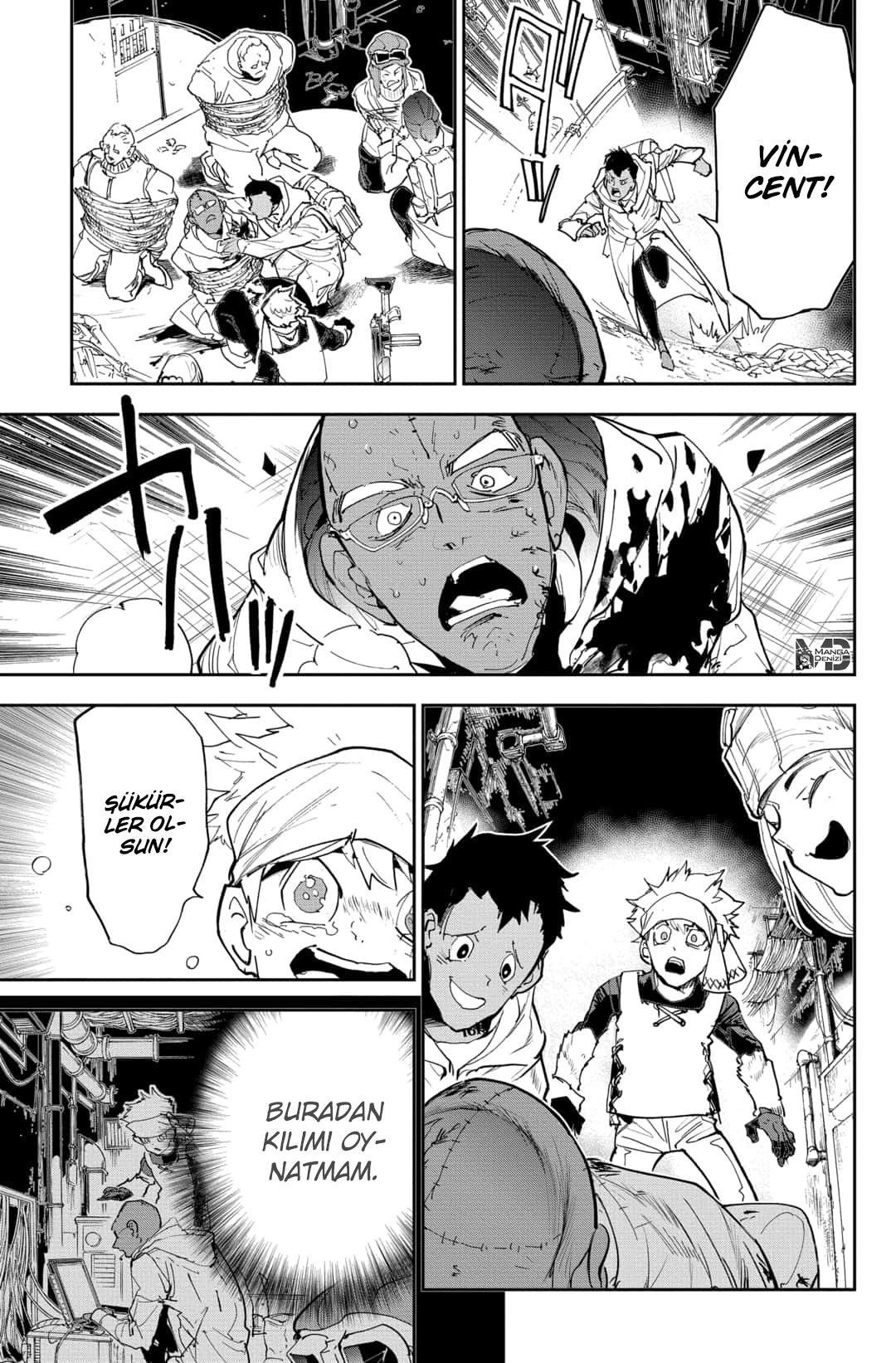 The Promised Neverland mangasının 169 bölümünün 7. sayfasını okuyorsunuz.