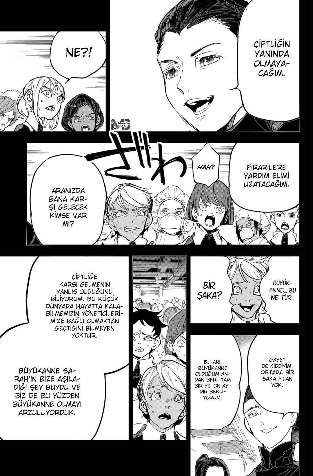 The Promised Neverland mangasının 170 bölümünün 4. sayfasını okuyorsunuz.