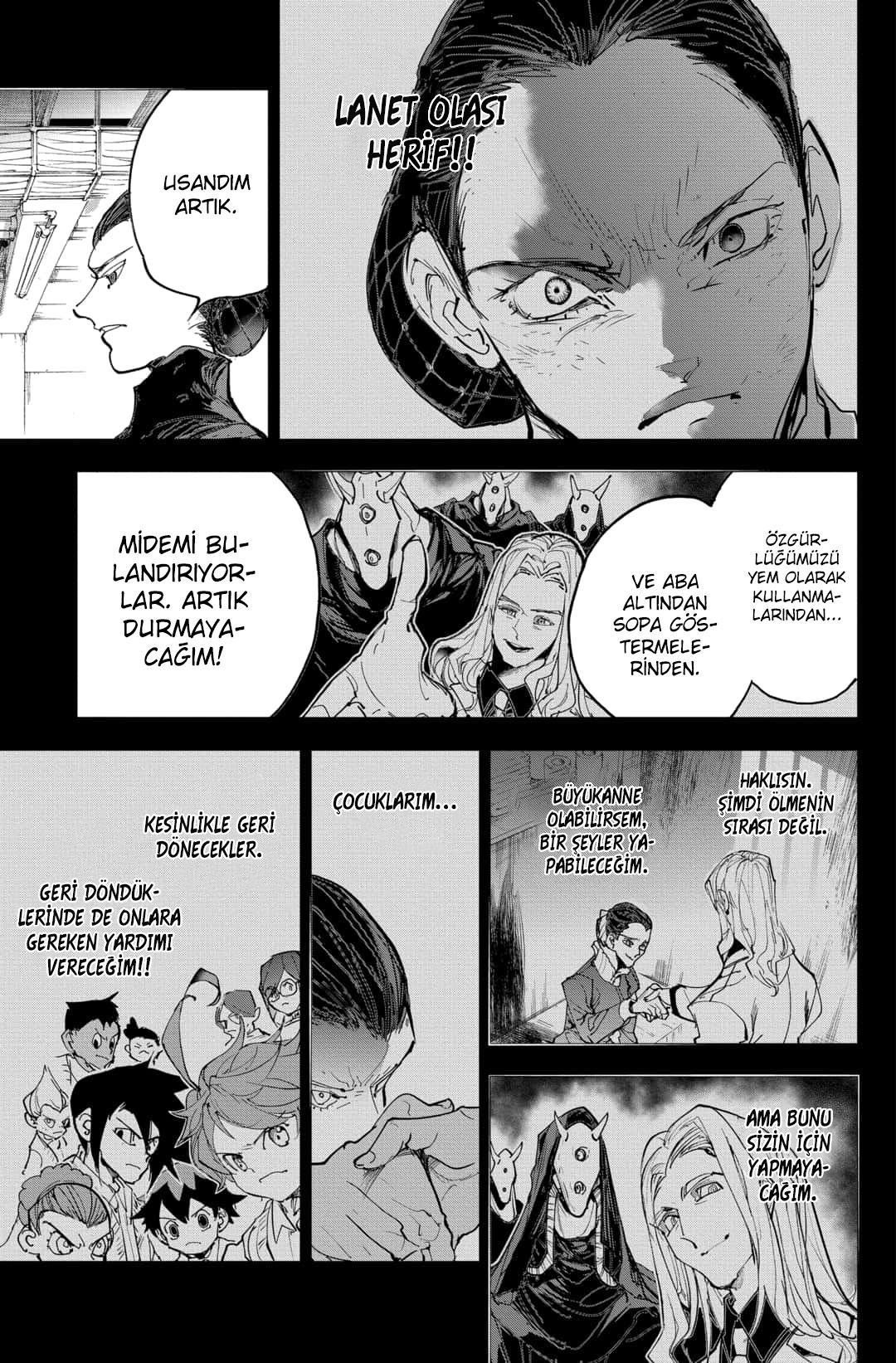 The Promised Neverland mangasının 170 bölümünün 8. sayfasını okuyorsunuz.