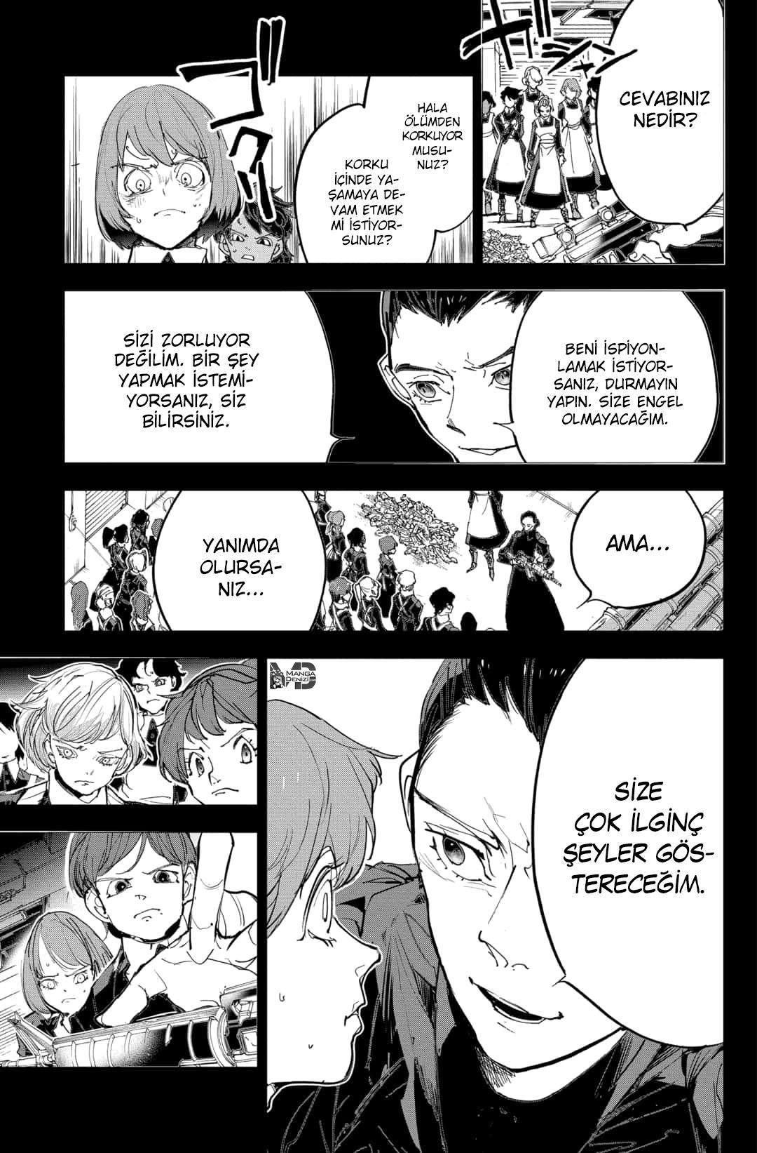 The Promised Neverland mangasının 170 bölümünün 10. sayfasını okuyorsunuz.