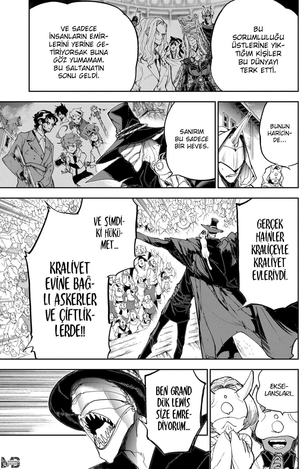 The Promised Neverland mangasının 171 bölümünün 15. sayfasını okuyorsunuz.