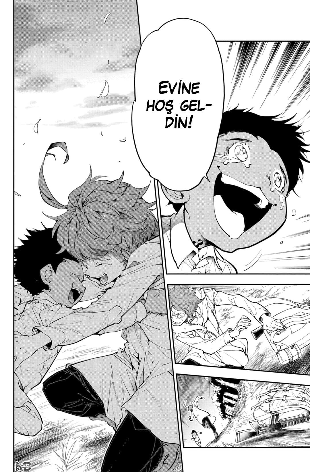 The Promised Neverland mangasının 176 bölümünün 5. sayfasını okuyorsunuz.