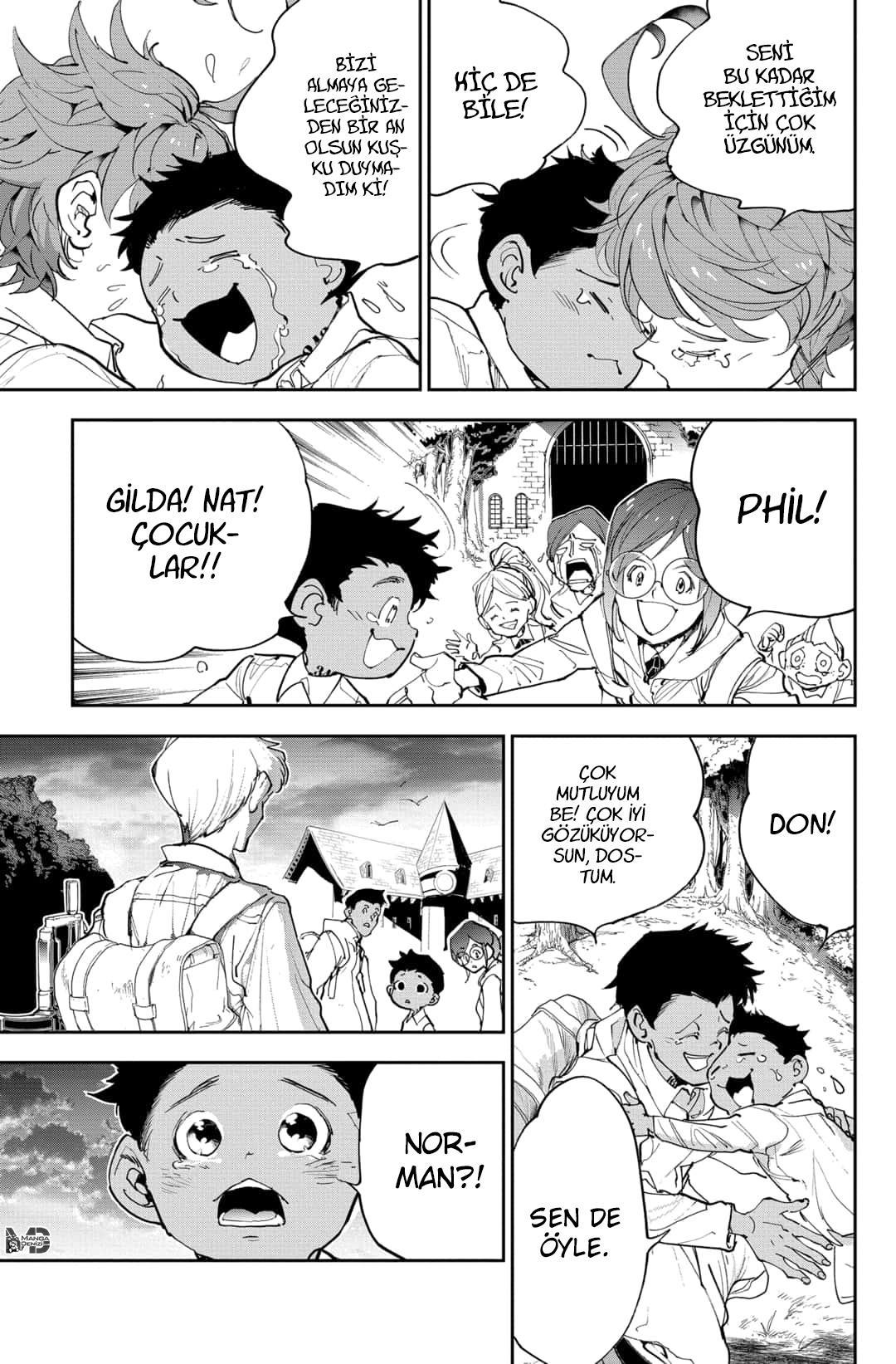 The Promised Neverland mangasının 176 bölümünün 6. sayfasını okuyorsunuz.