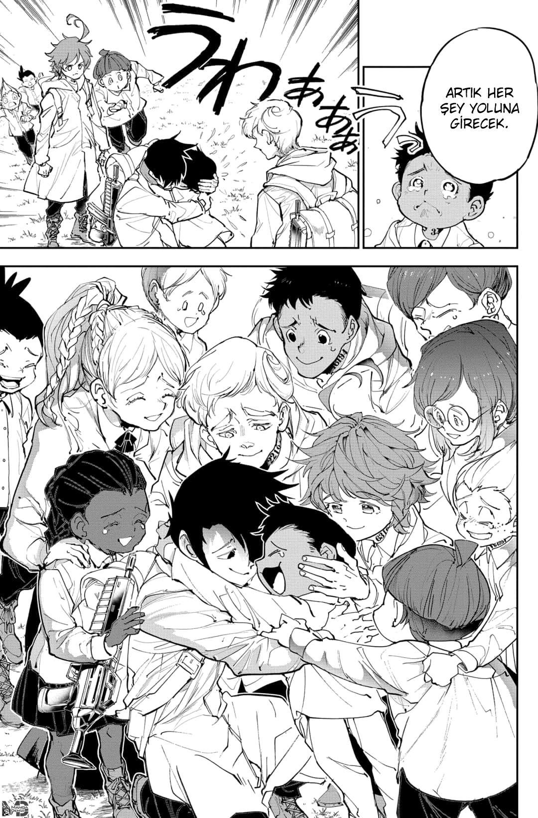 The Promised Neverland mangasının 176 bölümünün 8. sayfasını okuyorsunuz.