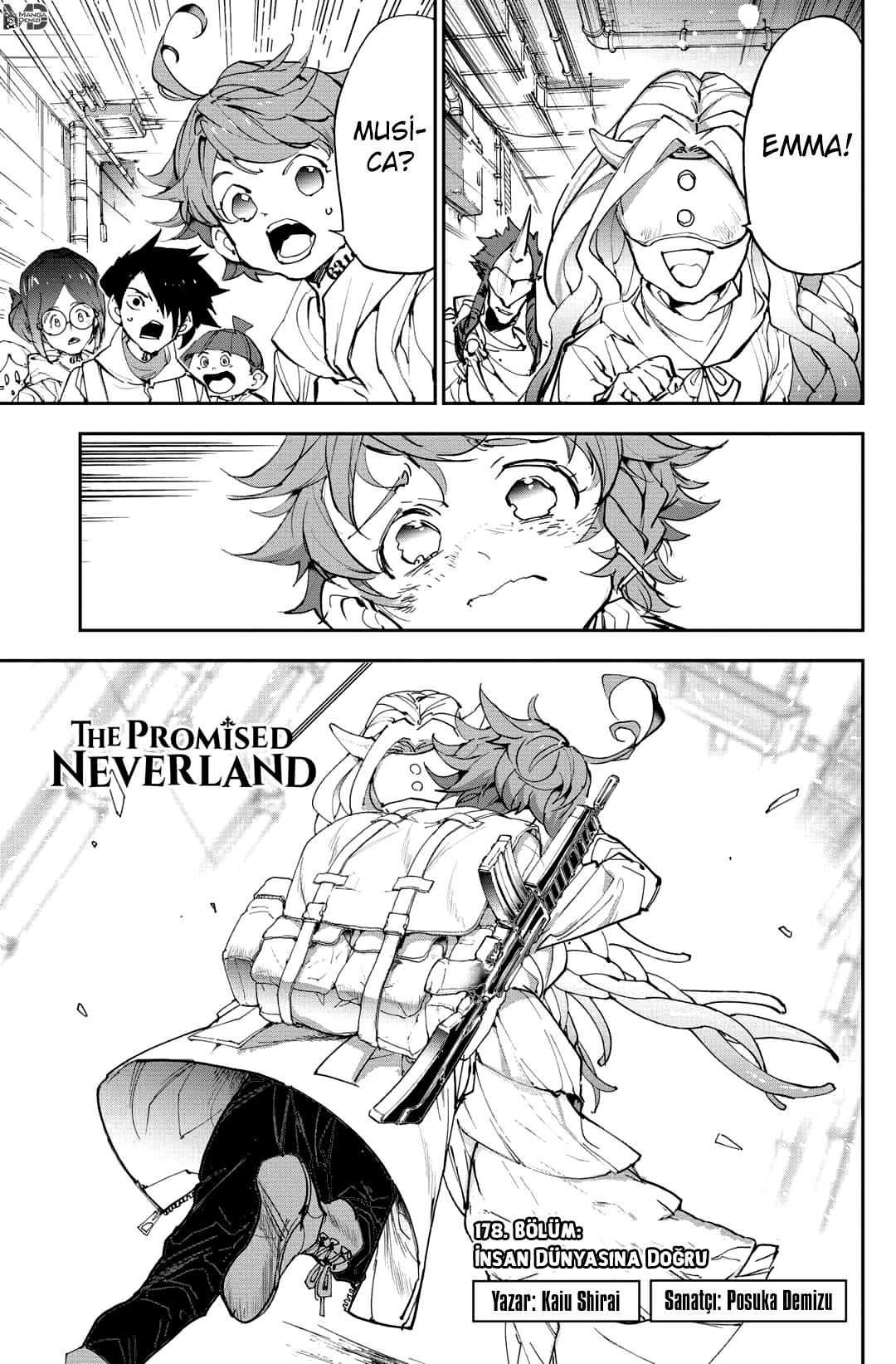 The Promised Neverland mangasının 178 bölümünün 2. sayfasını okuyorsunuz.