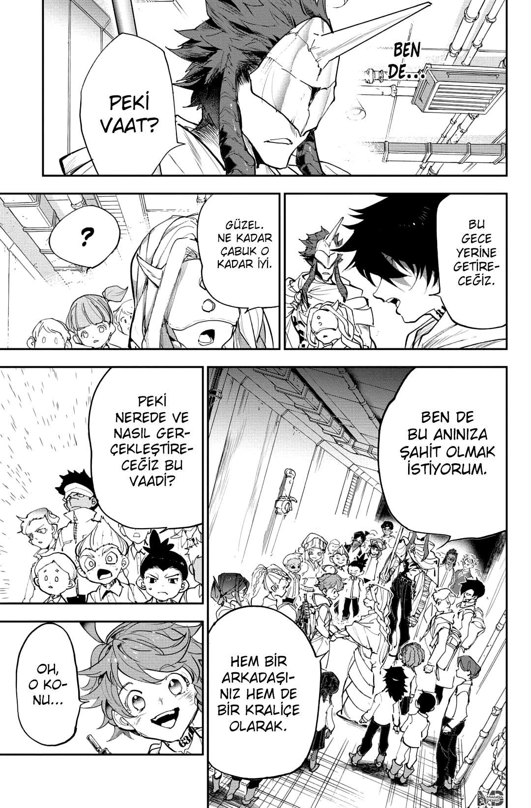 The Promised Neverland mangasının 178 bölümünün 4. sayfasını okuyorsunuz.