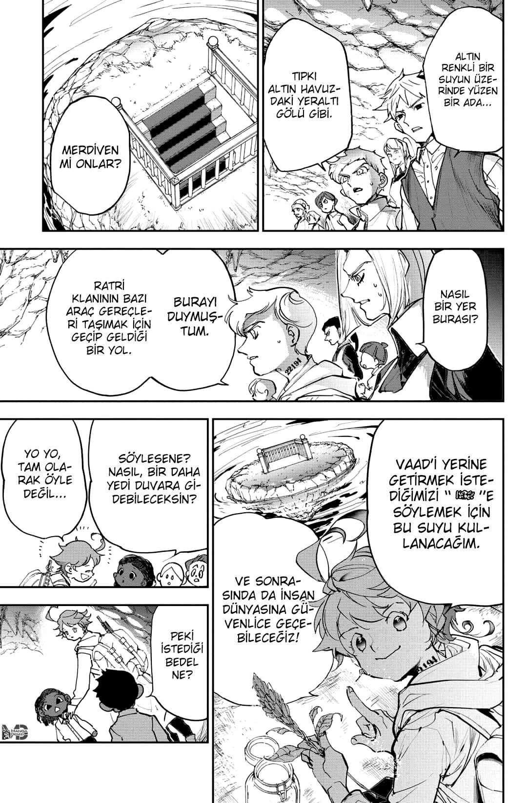 The Promised Neverland mangasının 178 bölümünün 6. sayfasını okuyorsunuz.